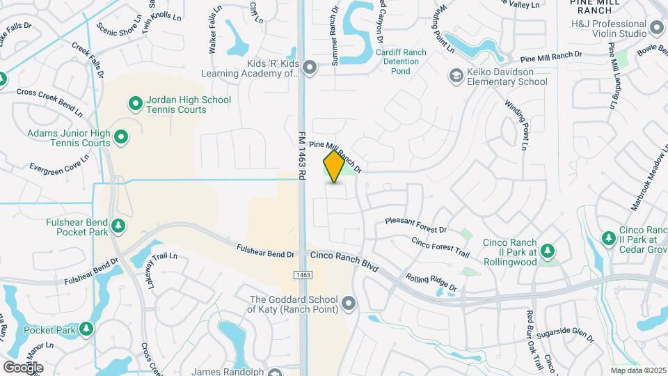 28723 Baughman Ridge Dr Map and Location Details