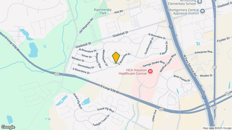 520 S Rivershire Dr Map and Location Details
