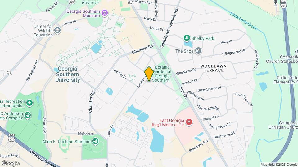 001 University Ct Map and Location Details