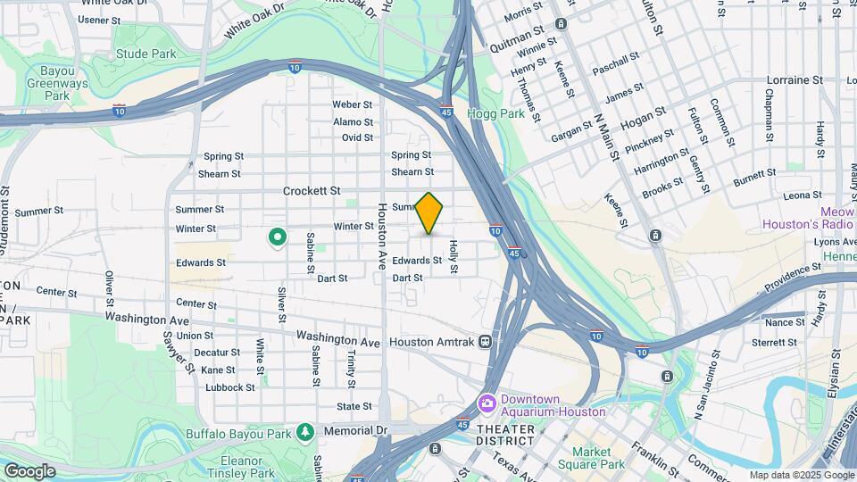 1301 Bingham St Map and Location Details
