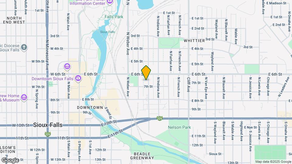 Gorgeous 4 bed 1 bath home Map and Location Details