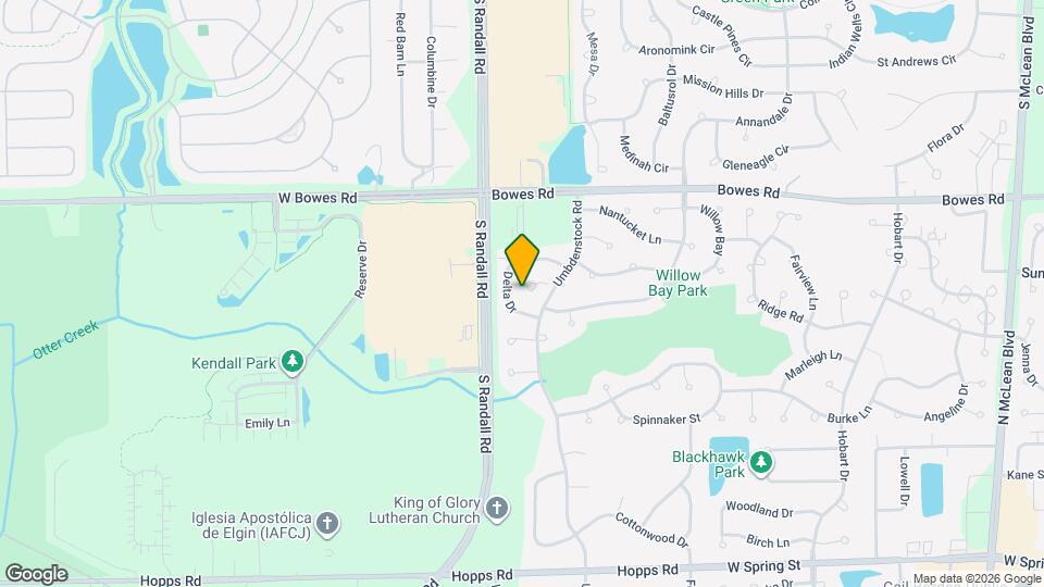 1058 Delta Dr Map and Location Details