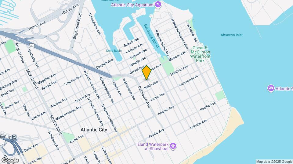 216 New Jersey Ave Map and Location Details