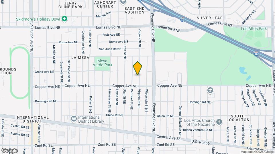 431 Virginia St NE Mapa y Detalles de la Ubicación