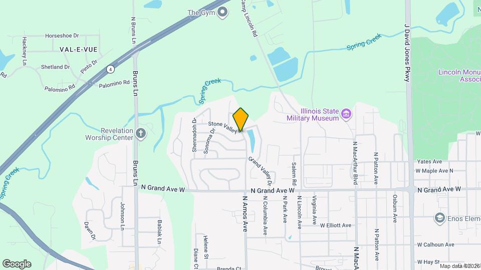 9 Amos Valley Dr Map and Location Details