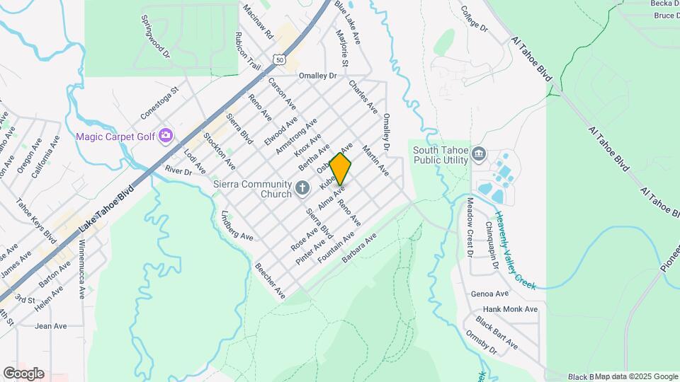 2600 Alma Ave Map and Location Details