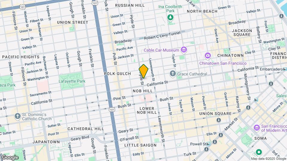1140 Hyde St Mapa y Detalles de la Ubicación