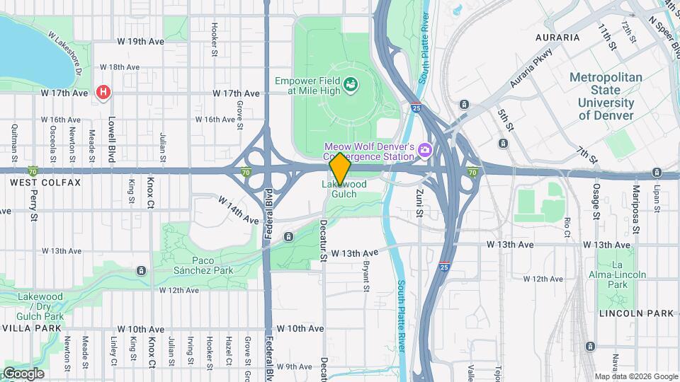 Alta Mile High Map and Location Details