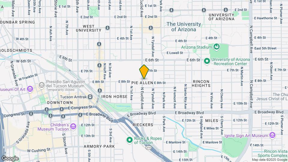 302-322 N Euclid Ave Map and Location Details
