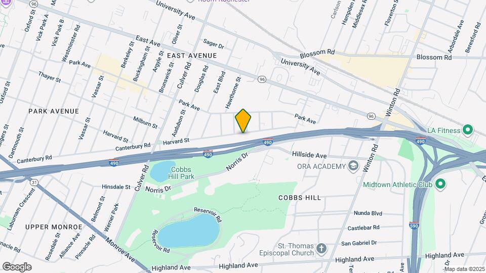 945 Harvard St Mapa y Detalles de la Ubicación