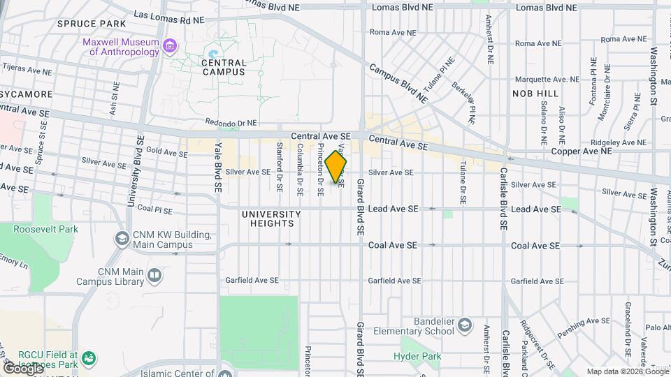 211 Vassar Dr SE Map and Location Details