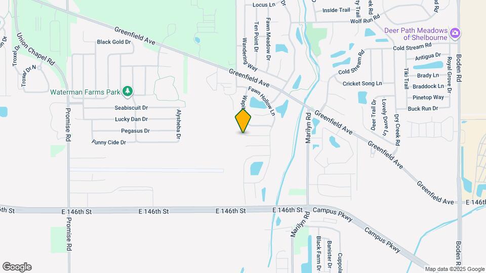 11815 Buck Creek Cir Map and Location Details