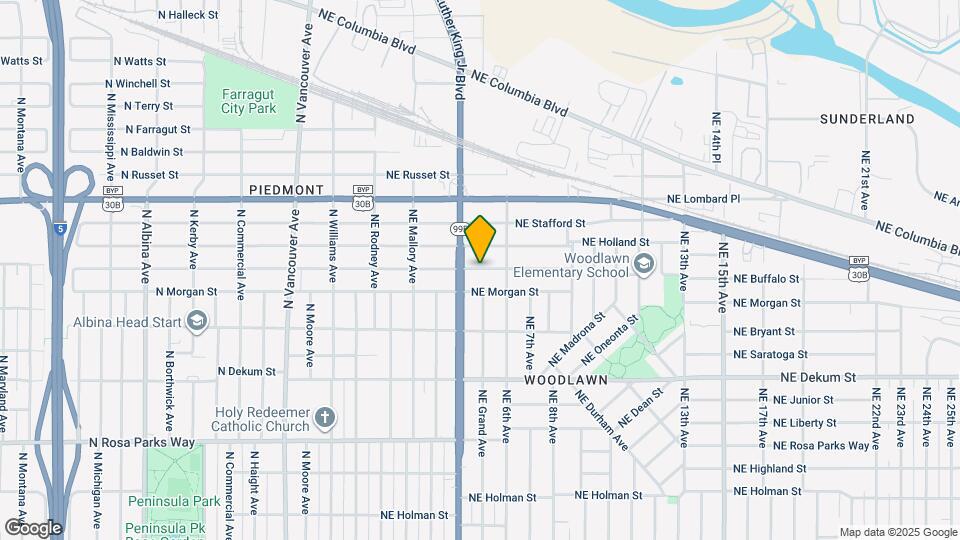 433 NE Buffalo St Map and Location Details