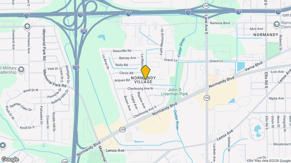 937 La Marche Dr Map and Location Details