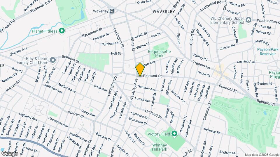 814 Belmont St, Unit 814 Map and Location Details