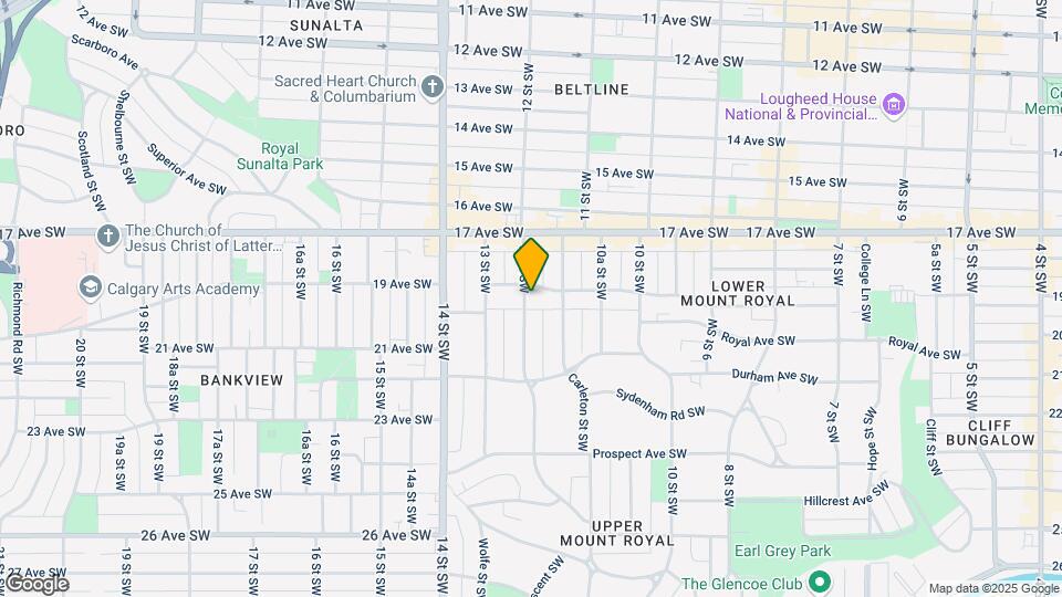 1900-1912 12th St SW Map and Location Details