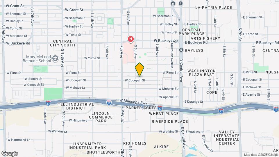 382 W Cocopah St Map and Location Details