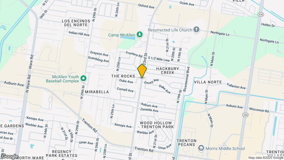 8322 N 33rd Ln Map and Location Details