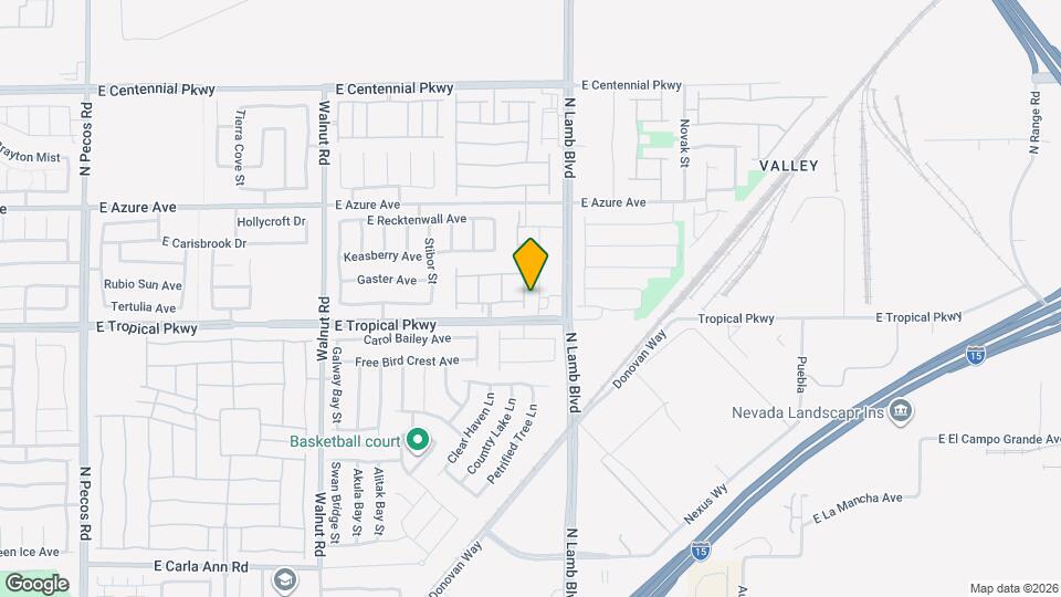 6016 Bugsy St Map and Location Details