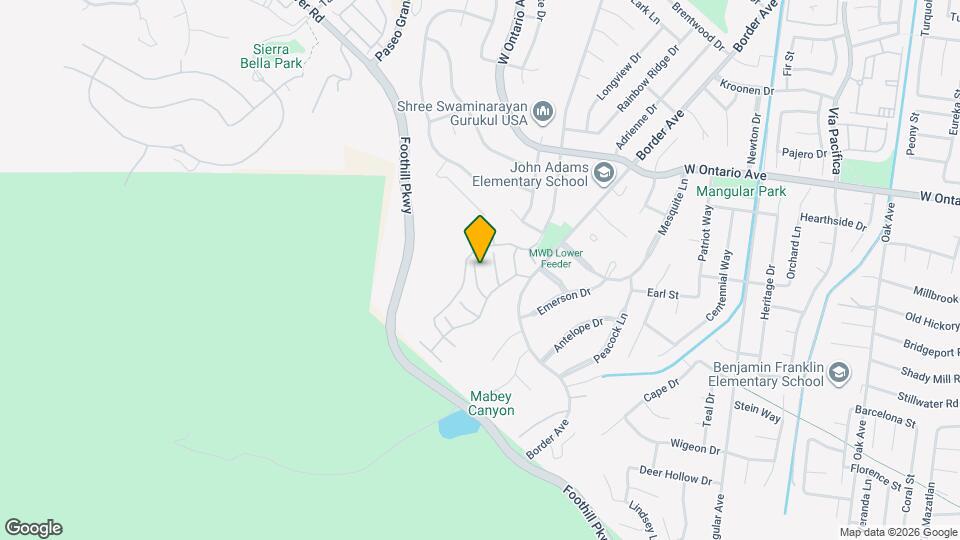 1781 Mojave View Cir Map and Location Details