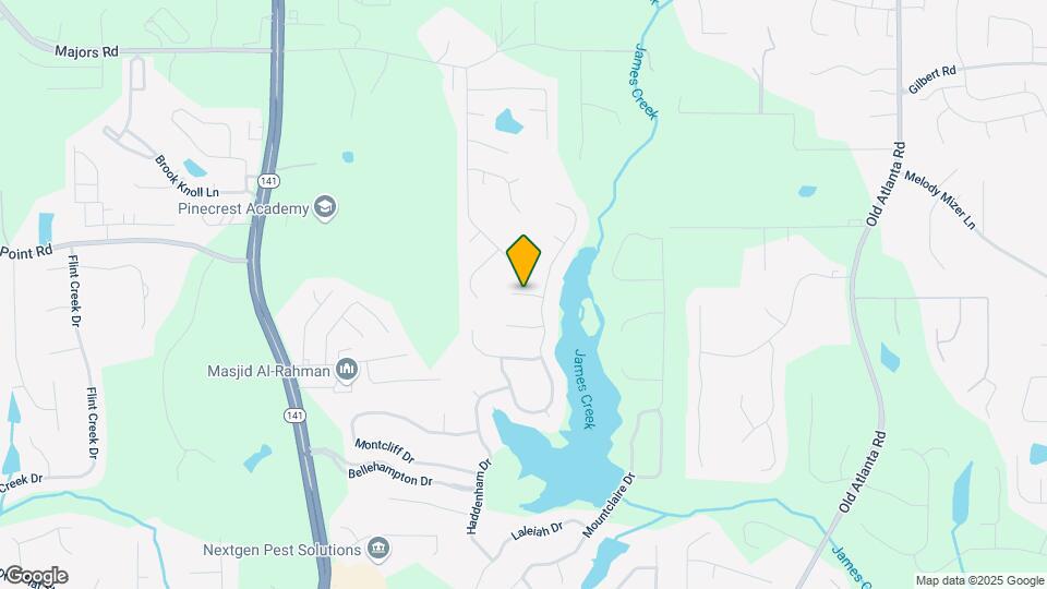 1525 Broadhempston Ct Map and Location Details