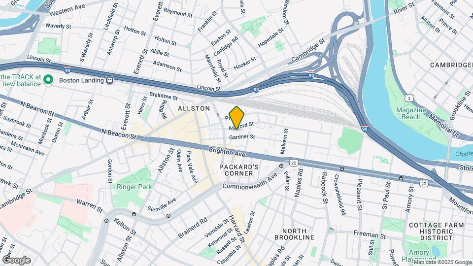 46 Gardner St, Unit 2 Map and Location Details