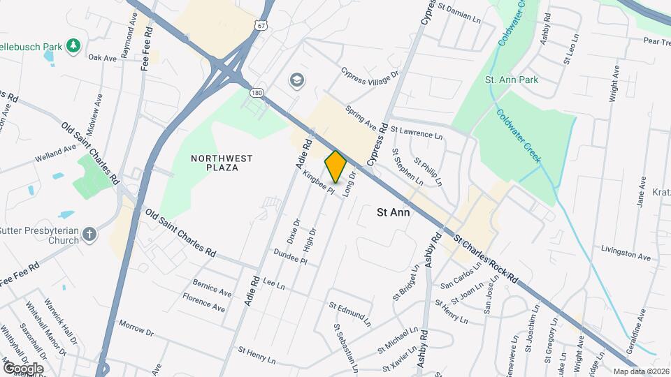 10819 Kingbee Pl Map and Location Details