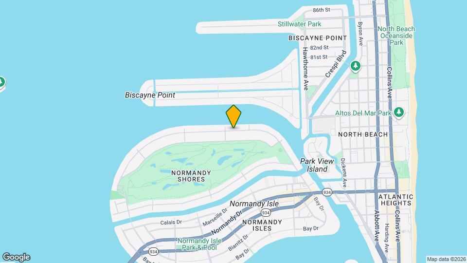 416 Bay Dr E Mapa y Detalles de la Ubicación