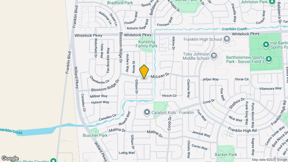 5301 Lotus Pond Way Map and Location Details