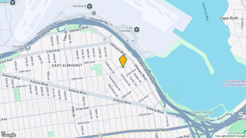 25-16 Curtis St Map and Location Details