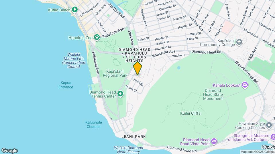 3027 Pualei Cir Map and Location Details