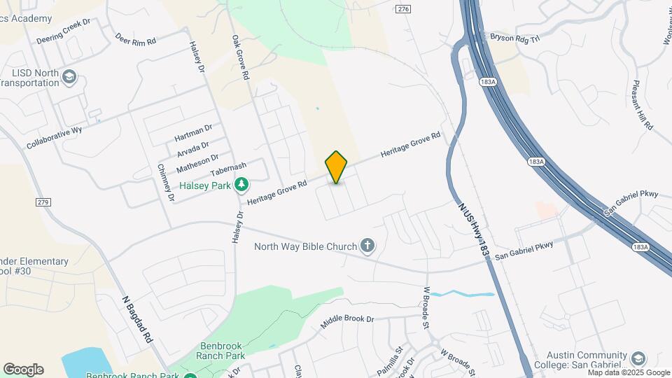 1616 Holly Lk Dr Map and Location Details