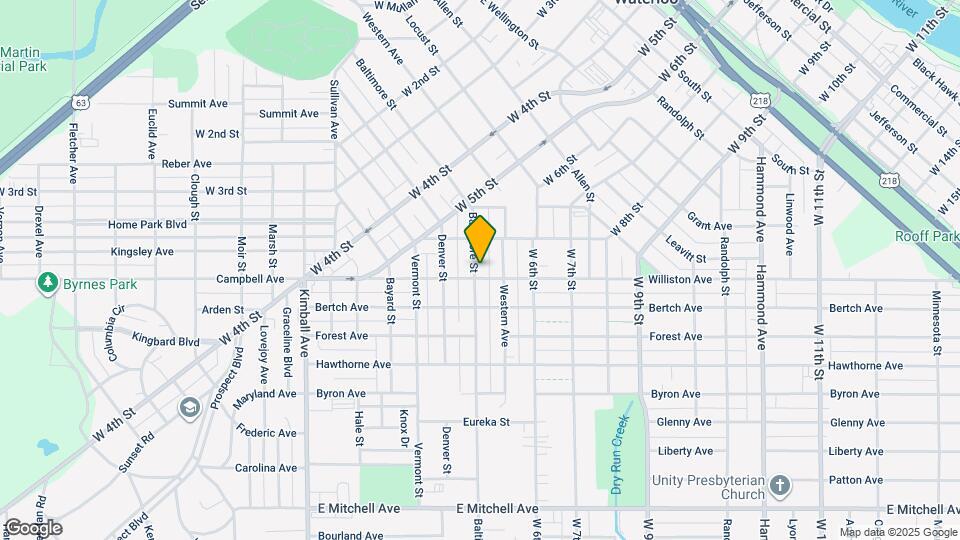 733 Baltimore St Map and Location Details
