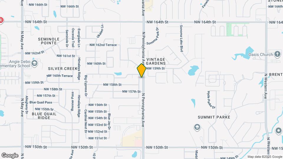 15912 Cantera Creek Dr Map and Location Details