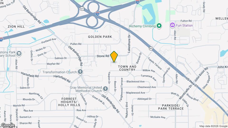 2372 Gregory Dr Map and Location Details