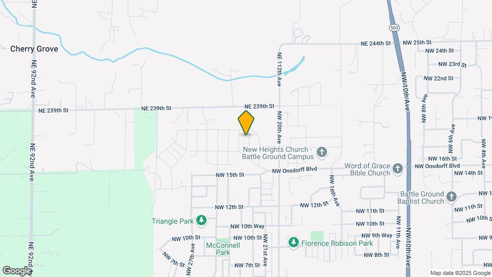 1706 NW 22nd Ave Map and Location Details