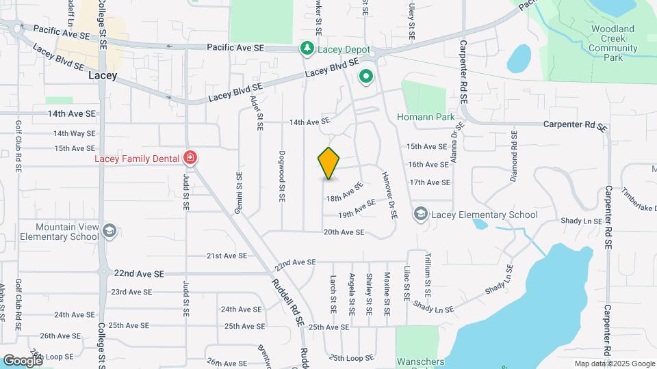 1606 Sulky Dr SE Map and Location Details