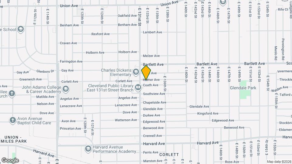 13200 Horner Ave Map and Location Details