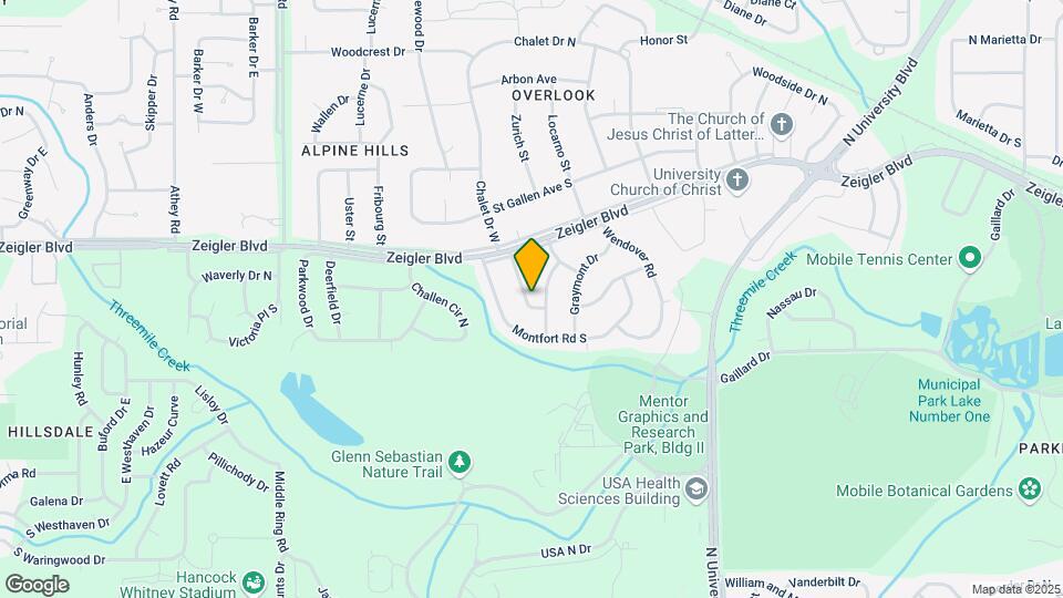 850 Forestwood Dr Map and Location Details