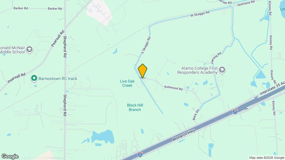 15327 S Skaggs Rd Map and Location Details