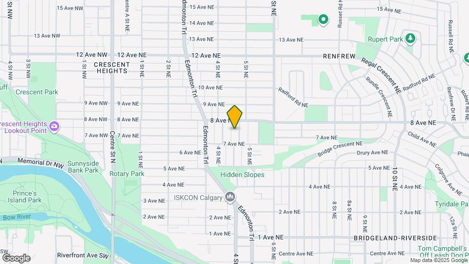 819-84a 4a St NE Map and Location Details