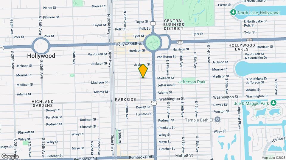 1848 Madison St Map and Location Details