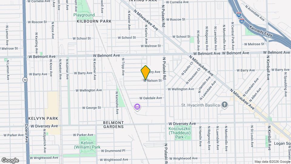 4101 W Nelson St Map and Location Details