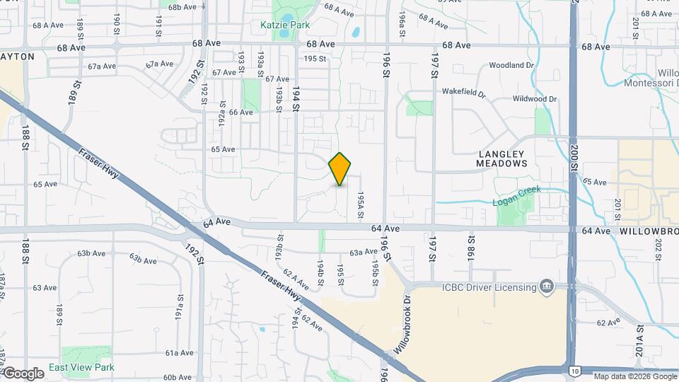 6460-6194 194 St Map and Location Details