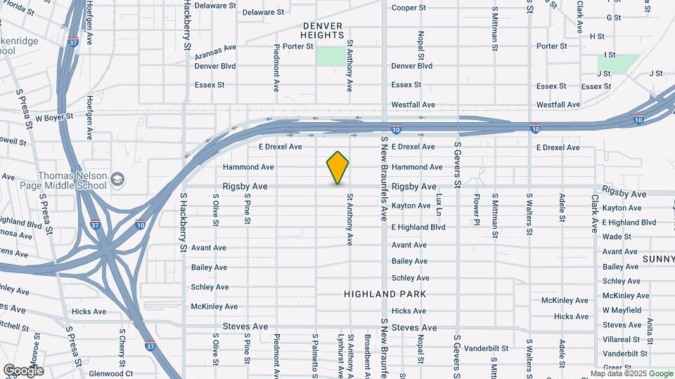 530 Rigsby Ave Map and Location Details