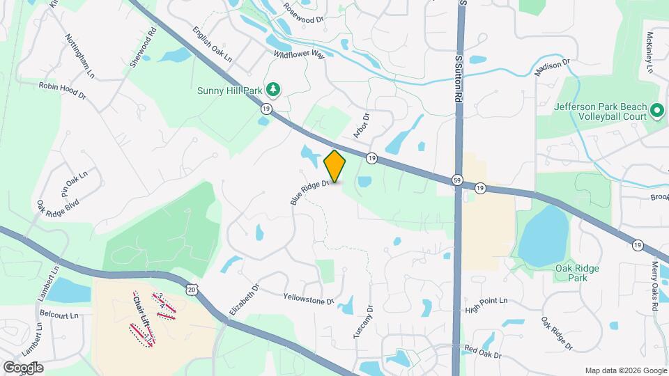 715 Blue Ridge Dr Map and Location Details