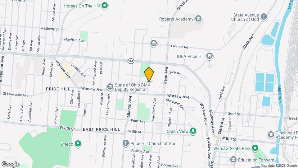 1030 Considine Ave Map and Location Details