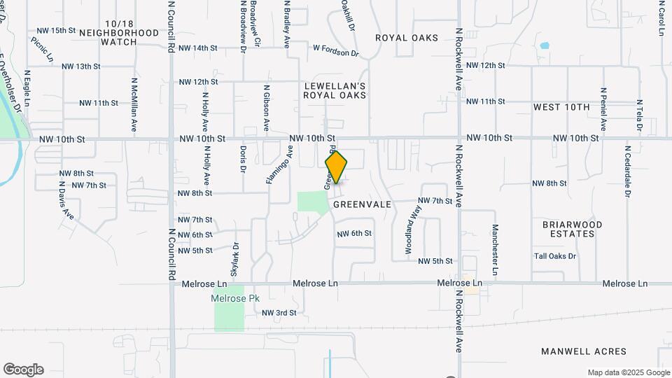 Oakwood Townhomes Mapa y Detalles de la Ubicación