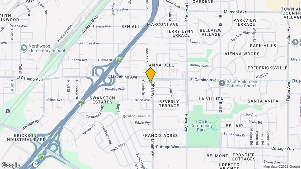 2437 Ethan Wy Map and Location Details