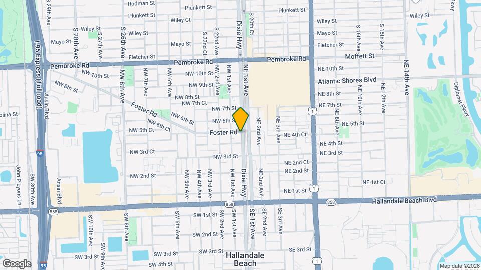 501 W Dixie Hwy Map and Location Details